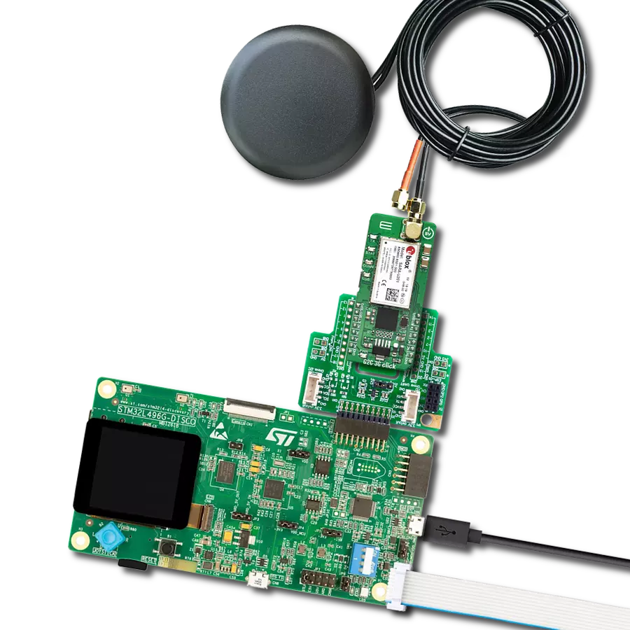 Provide seamless connectivity to the feature-rich Click Cloud platform with SARA-U201 and STM32L496AG