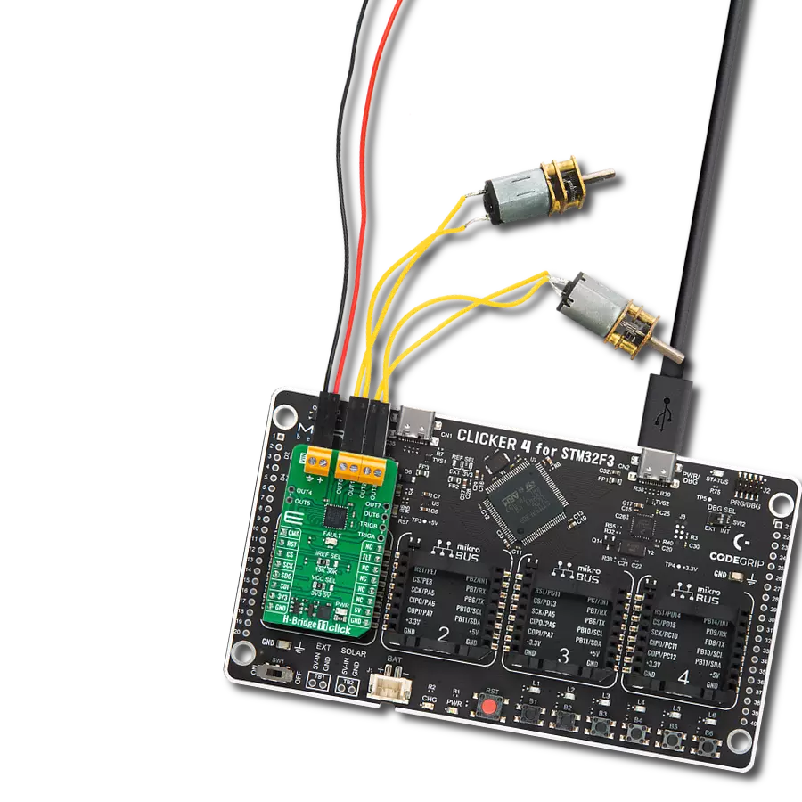 通过基于MAX22200和STM32F302VC的串行控制驱动器增强您的项目