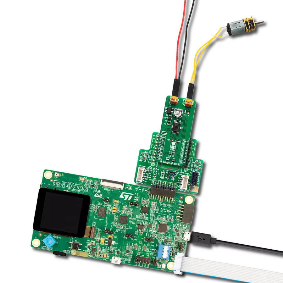 Unlock the full potential of your DC motors with TLE9201SG and STM32L496AG