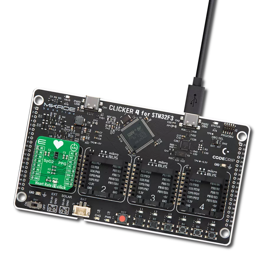 使用OB1203和STM32F302VC监测您的心率