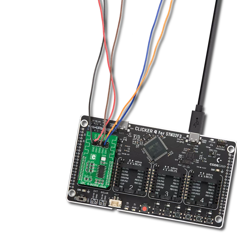 Bridge the gap between I2C and 1-Wire using DS28E17 and STM32F302VC