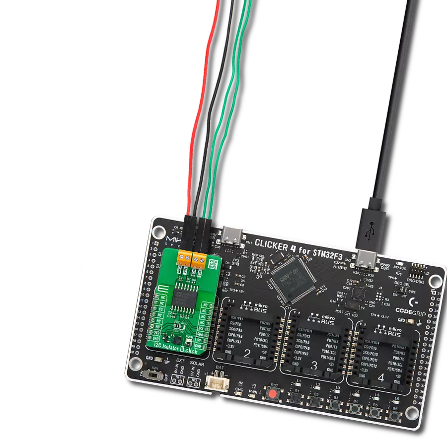 Confidently separate and protect your I2C devices using ADUM2250 and STM32F302VC