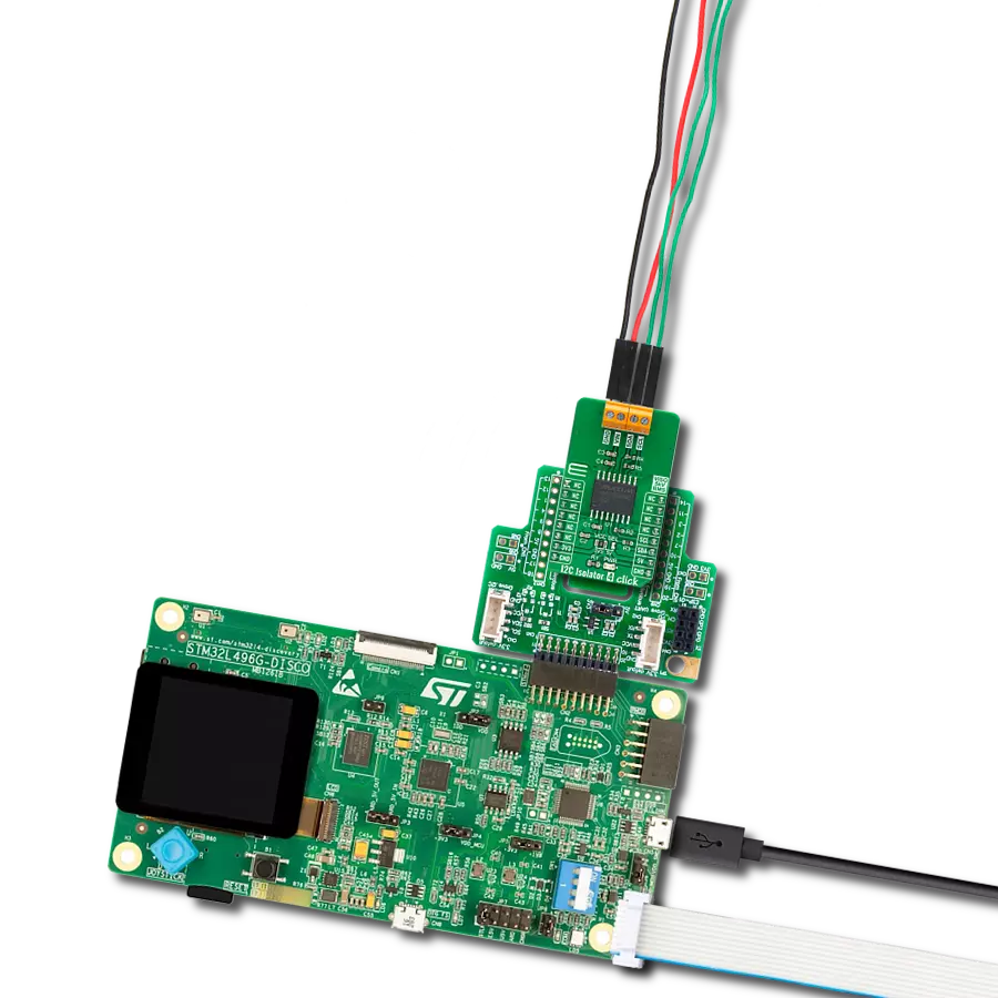 使用 MAX14937 和 STM32L496AG 提供数字 I2C 信号的电气隔离