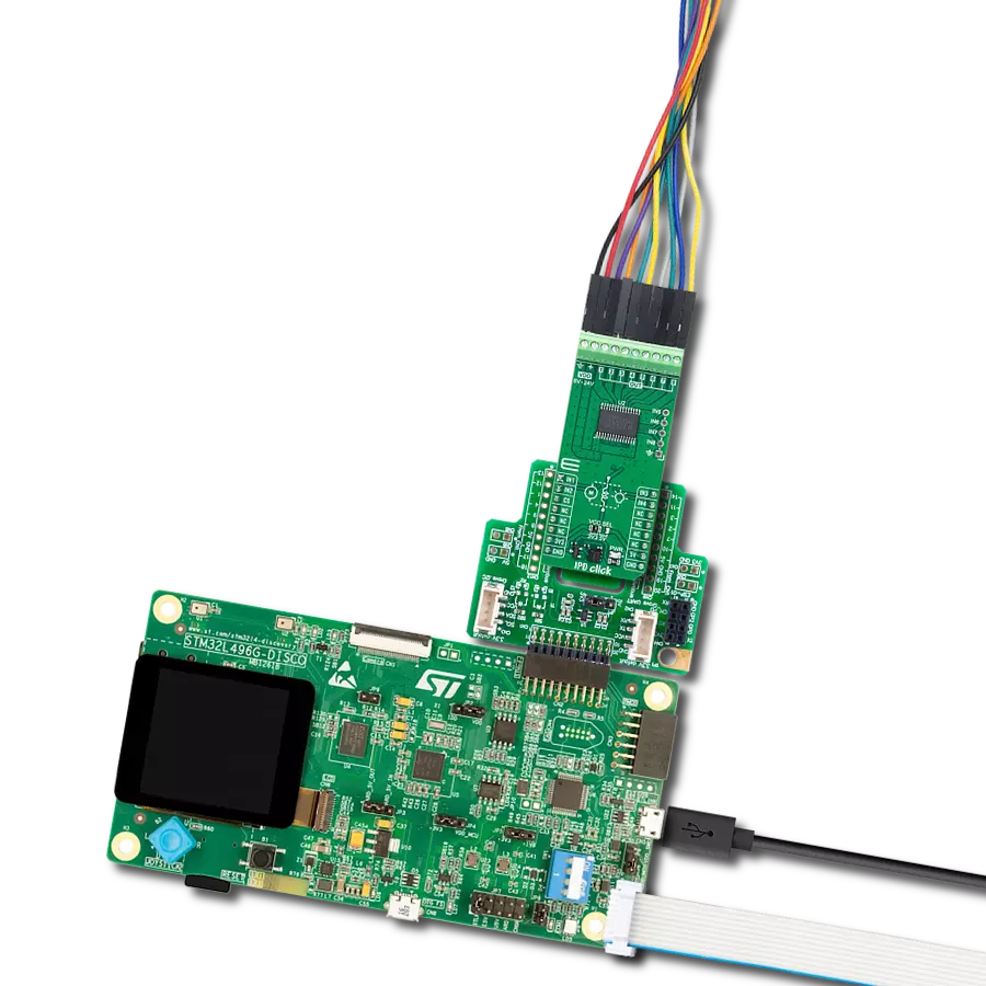 Control both inductive and resistive loads in environments such as industrial settings using TPD2017FN and STM32L496AG