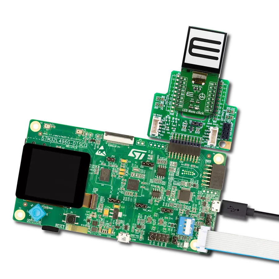 Present textual information, numbers, and basic graphics with LS013B7DH03 and STM32L496AG