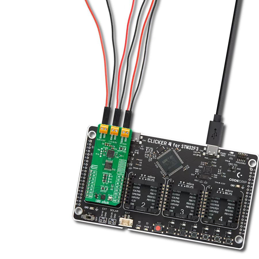Ensure a stable and reliable output voltage with minimal dropout with TPS7A83A and STM32F302VC