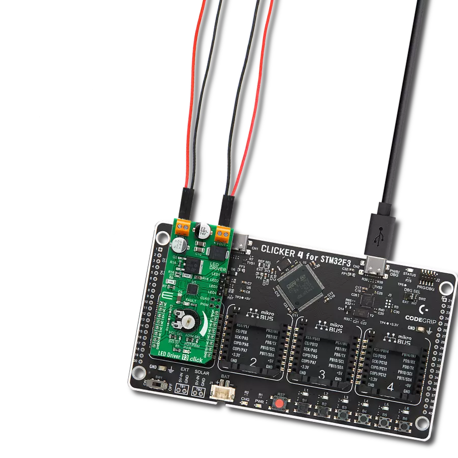 使用A80604-1和STM32F302VC简化多LED的管理