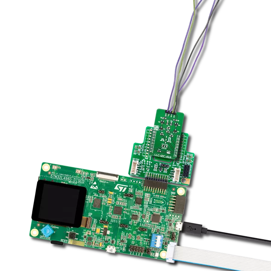 使用LLC解决方案和STM32L496AG弥合I2C设备之间的电压差距