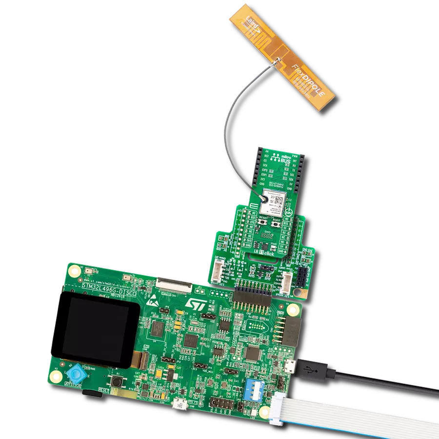 Achieve secure and reliable data transfer over long distances with minimal power consumption using 453-00139R and STM32L496AG