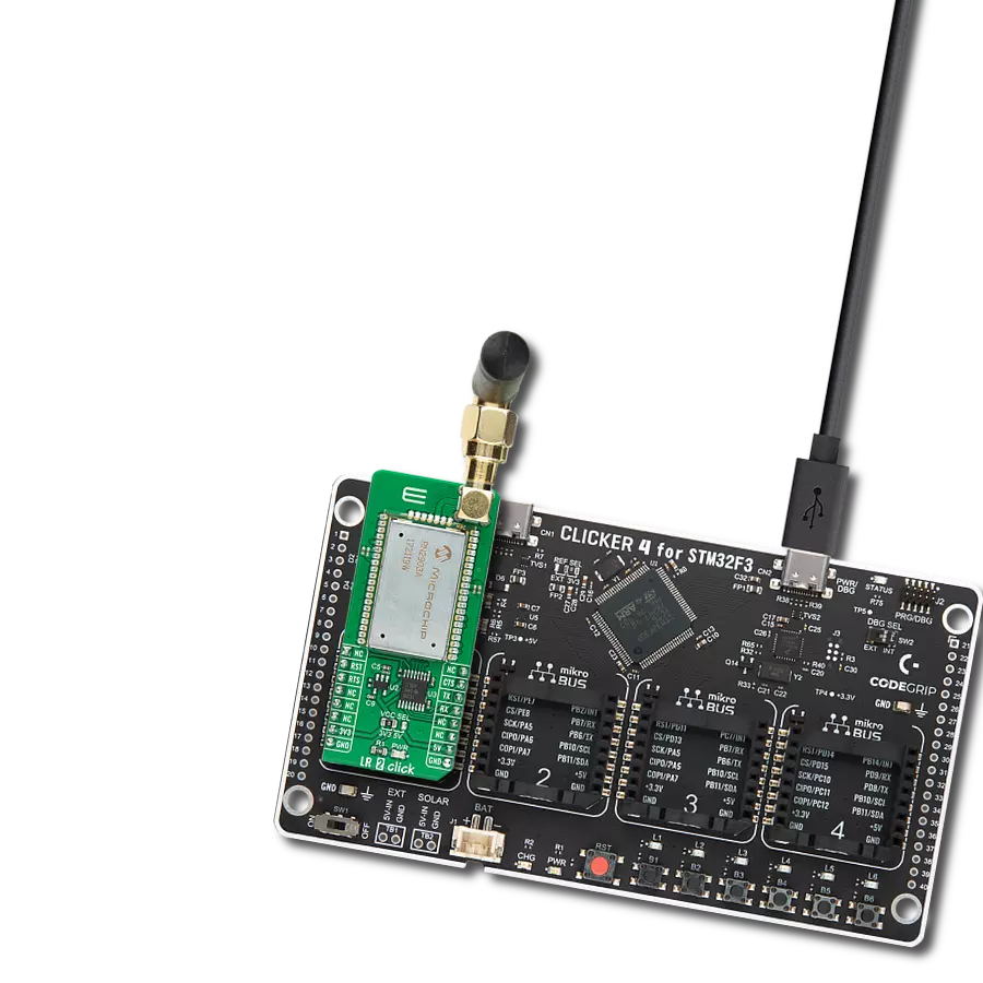 使用 RN2903 和 STM32F302VC 远距离收集和传输数据