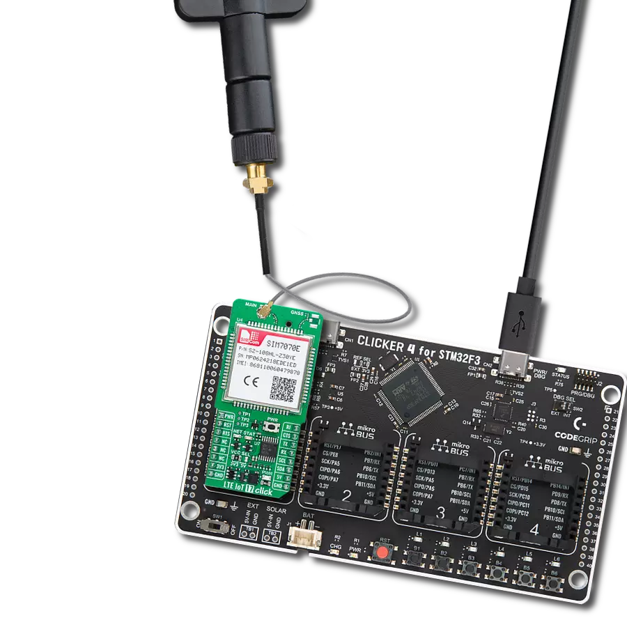 使用SIM7070E和STM32F302VC为您的M2M项目提供LTE网络上的无线通信