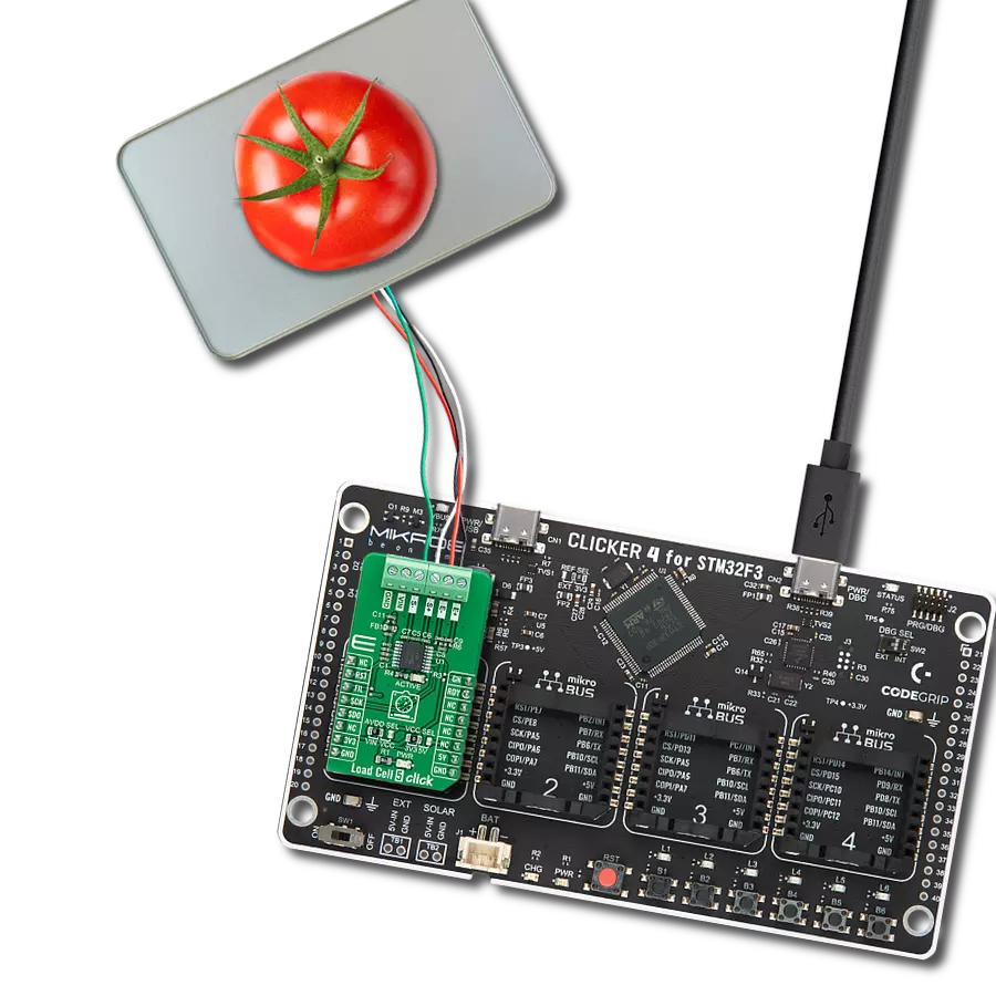 Unlock data-driven decisions with precise weight measurements using AD7780 and STM32F302VC