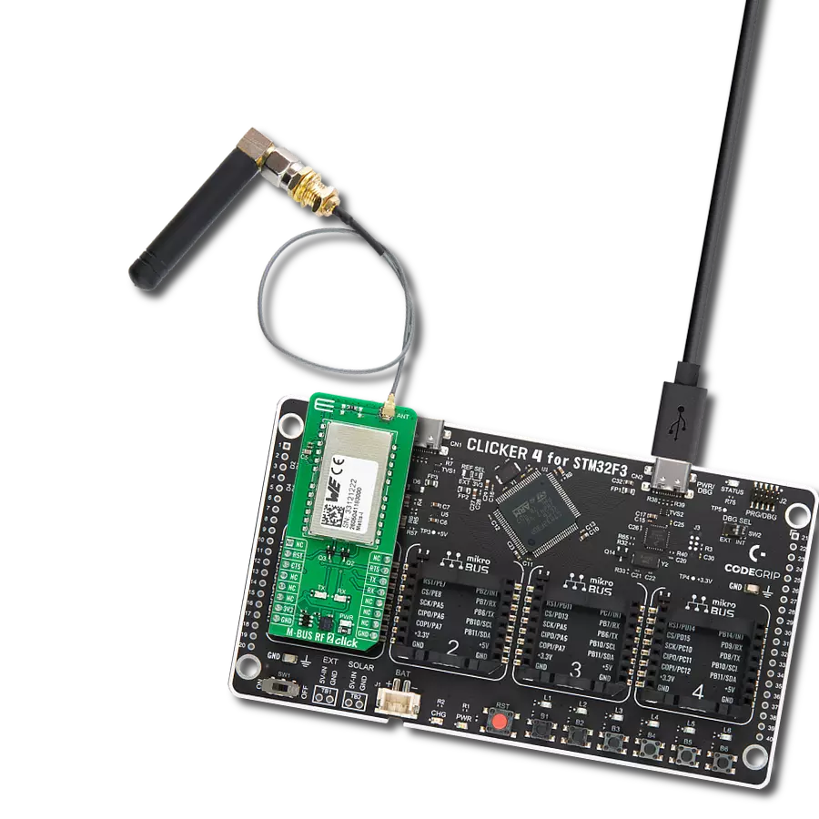 通过使用Metis-I（2605041183000）和STM32F302VC建立无线通信并实现远程数据采集