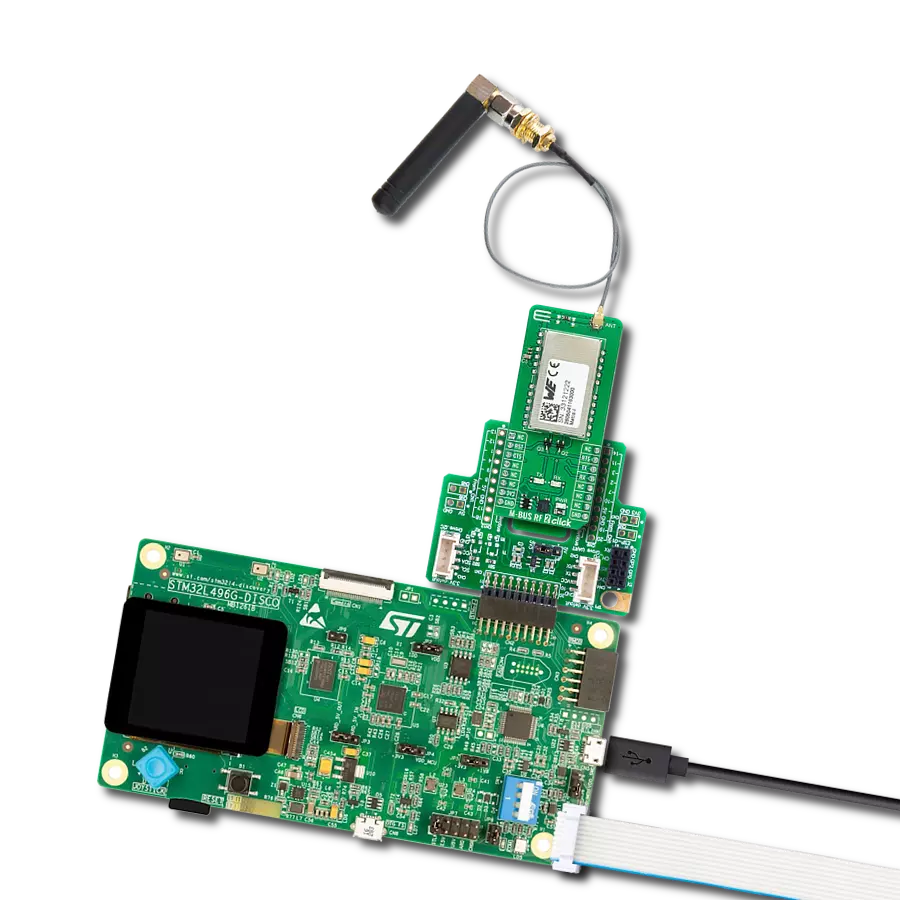 Establish wireless communication and achieve remote data collection with Metis-I (2605041183000) and STM32L496AG