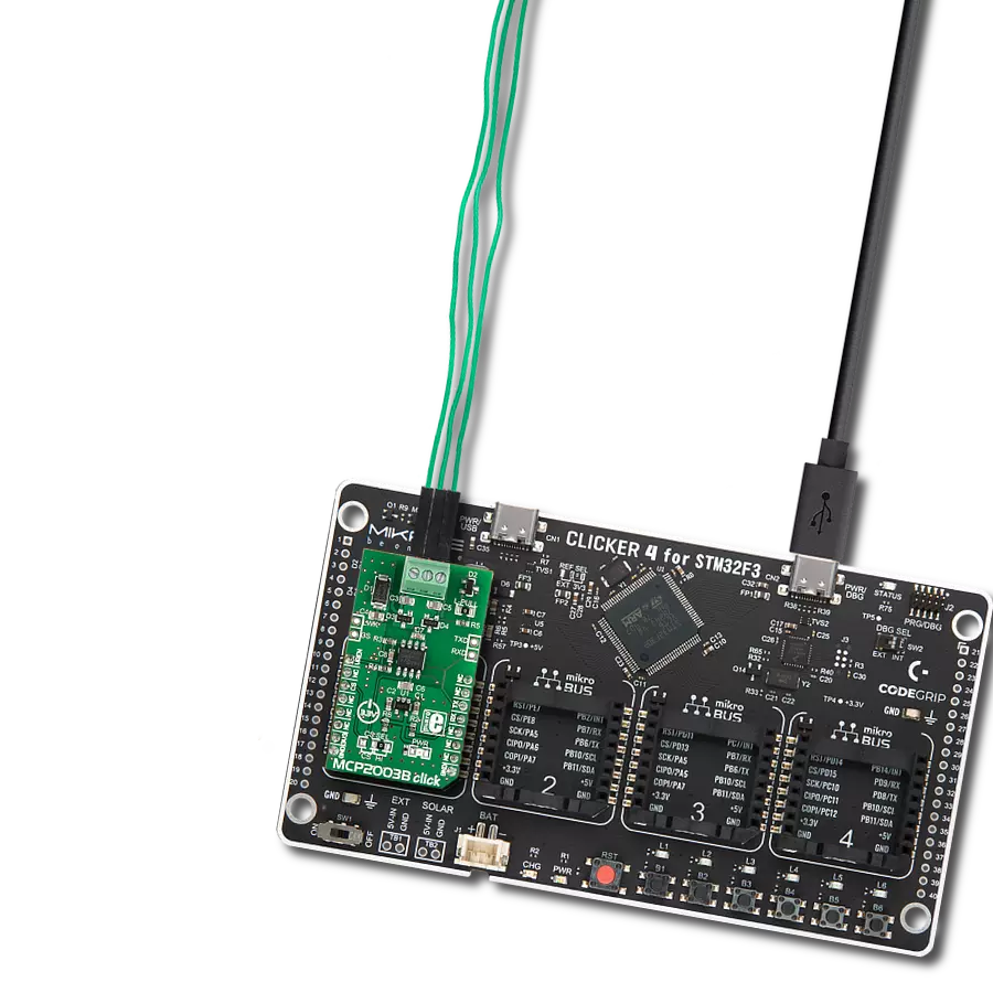 Expand LIN bus communication capabilities in vehicle sensor networks and other similar systems with MCP2003B and STM32F302VC