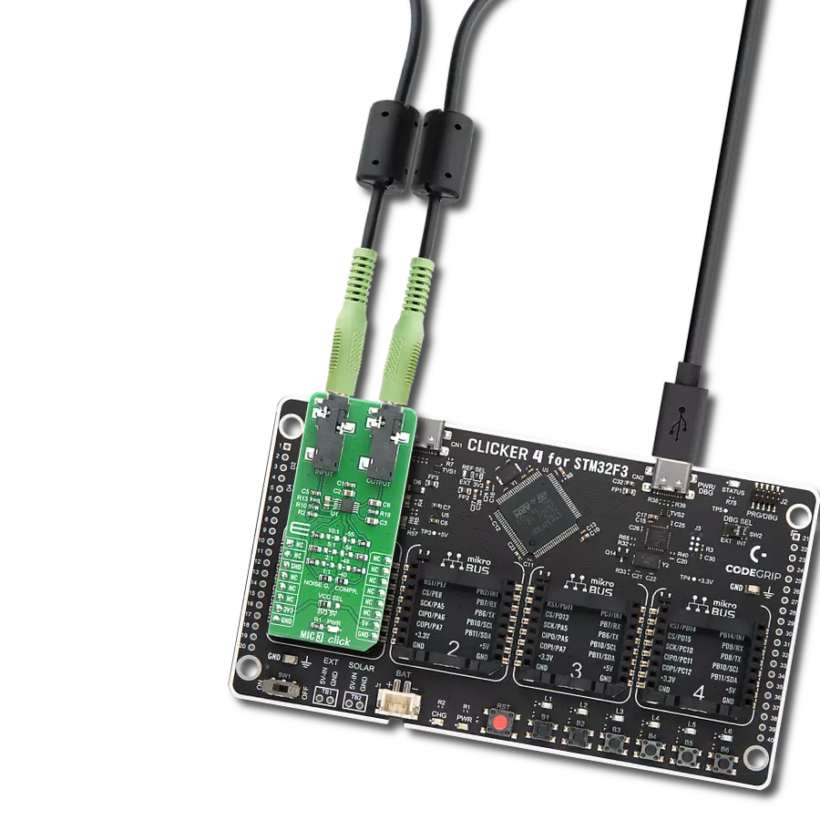 使用SSM2167-1RMZ-R7和STM32F302VC将您的声音提升到新的水平