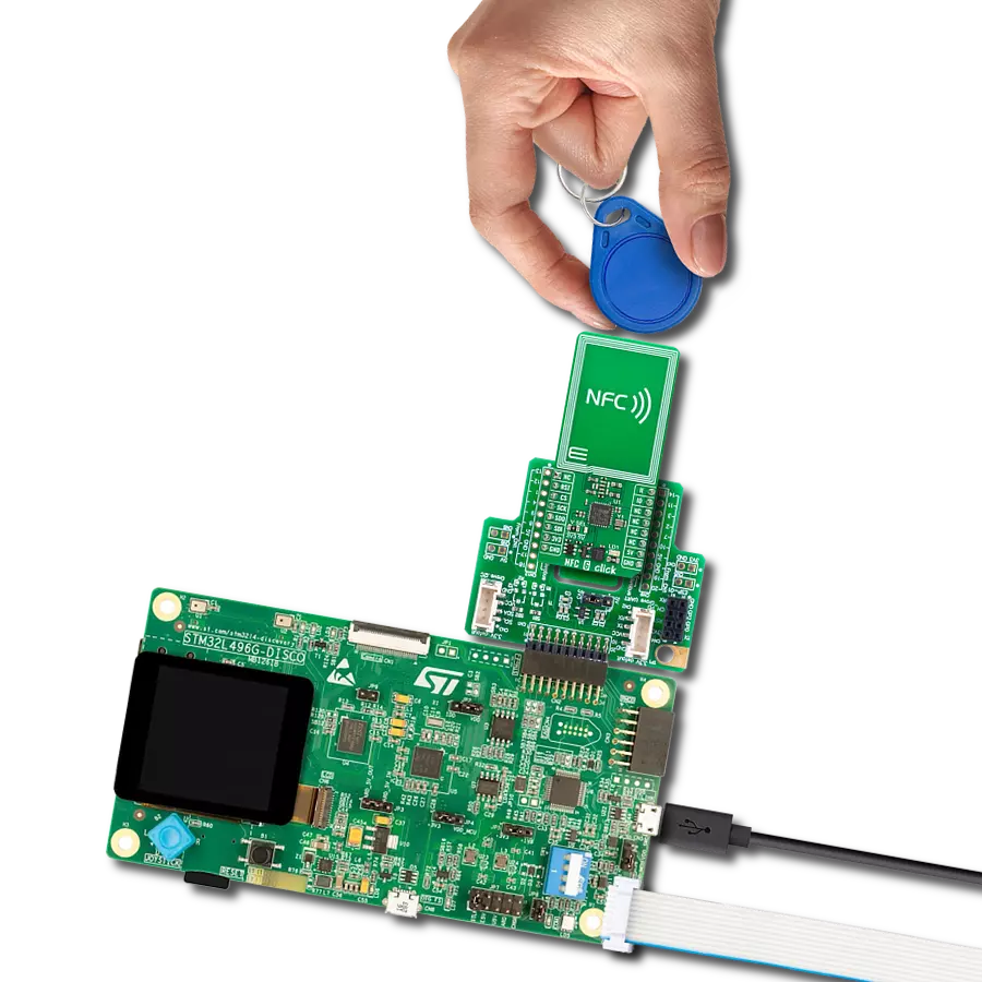 使用 ST25R95 和 STM32L496AG 读取 NFC 标签数据或向其写入数据