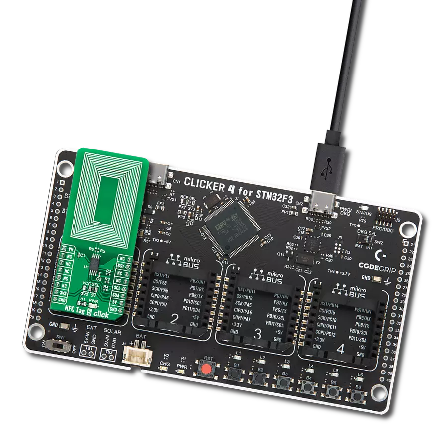 Enhance your design with NFC Tag technology by using M24LR64E-R and STM32F302VC