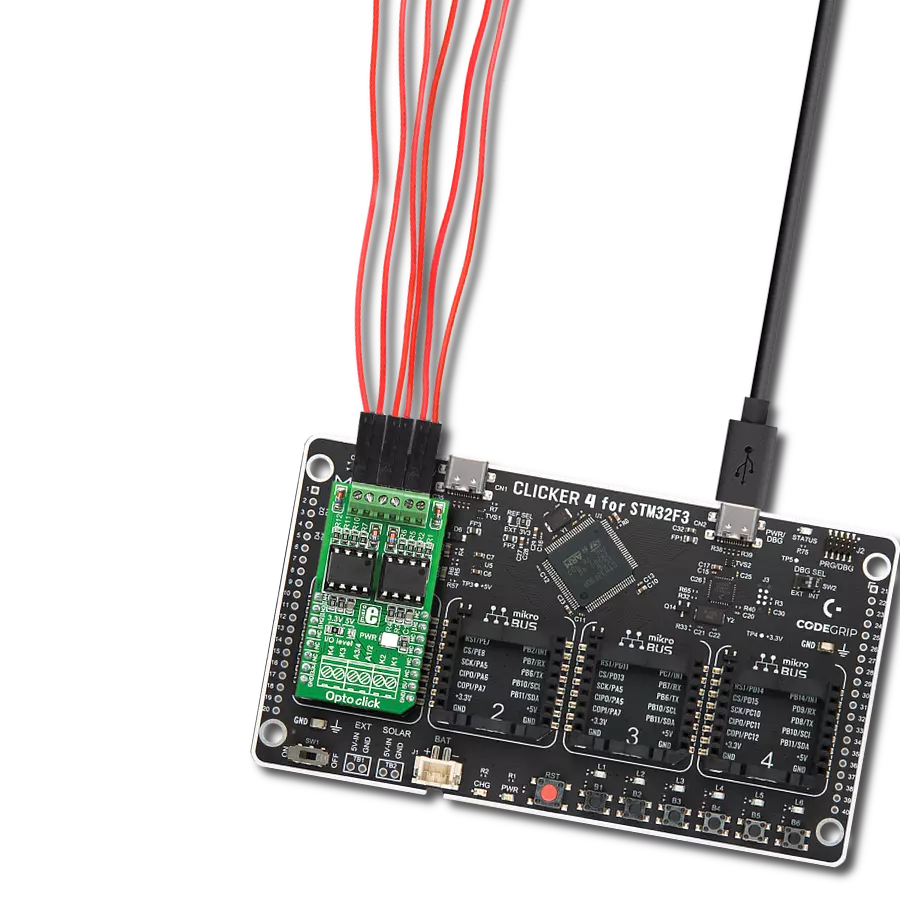 Achieve electrical isolation in various high-voltage applications with VO2630 and STM32F302VC