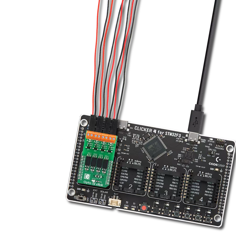 Achieve stable connection between high-voltage components and low-voltage equipment using TLP2770 and STM32F302VC