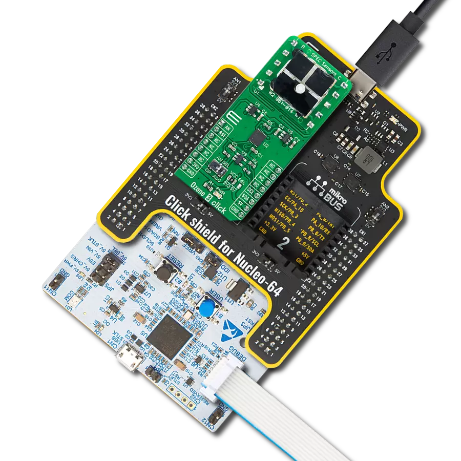 Achieve real-time data to monitor and manage ozone levels using 3SP-O3-20 and STM32G474RE