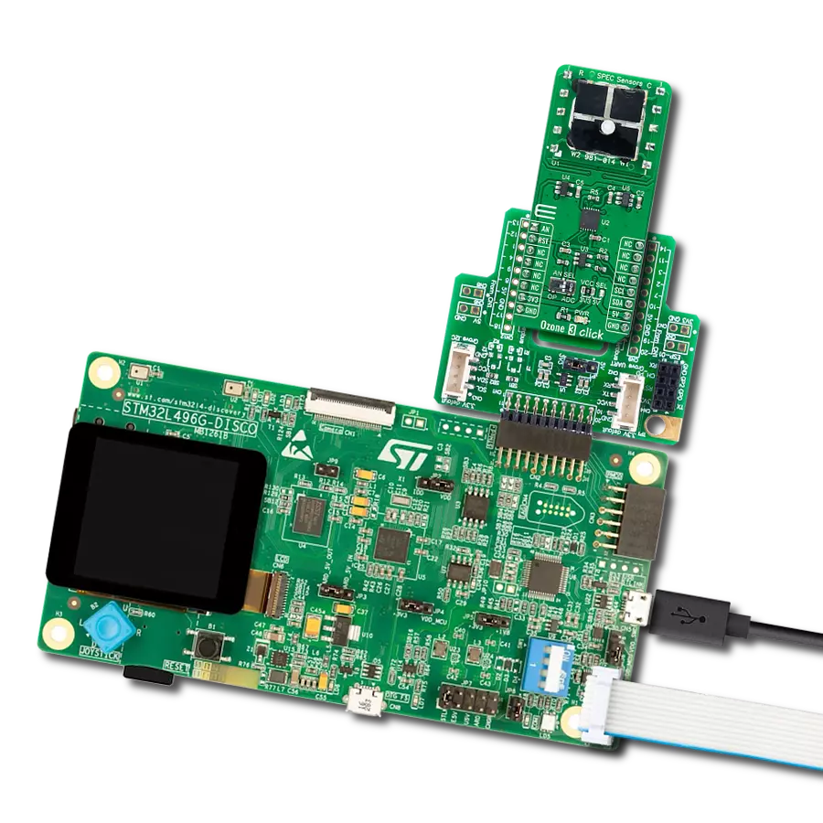 Achieve real-time data to monitor and manage ozone levels using 3SP-O3-20 and STM32L496AG