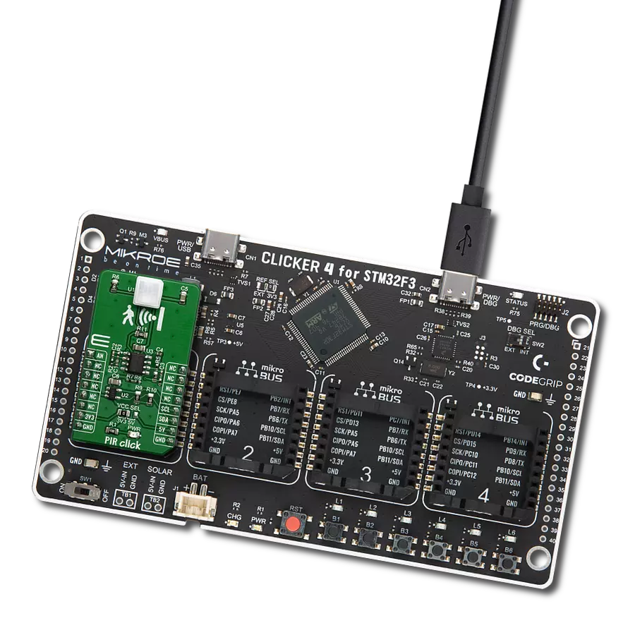 Guarantee dependable motion sensing and security breach notifications with PL-N823-01 and STM32F302VC