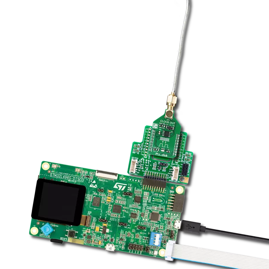Generate high-frequency clock output with ICS501 and STM32L496AG