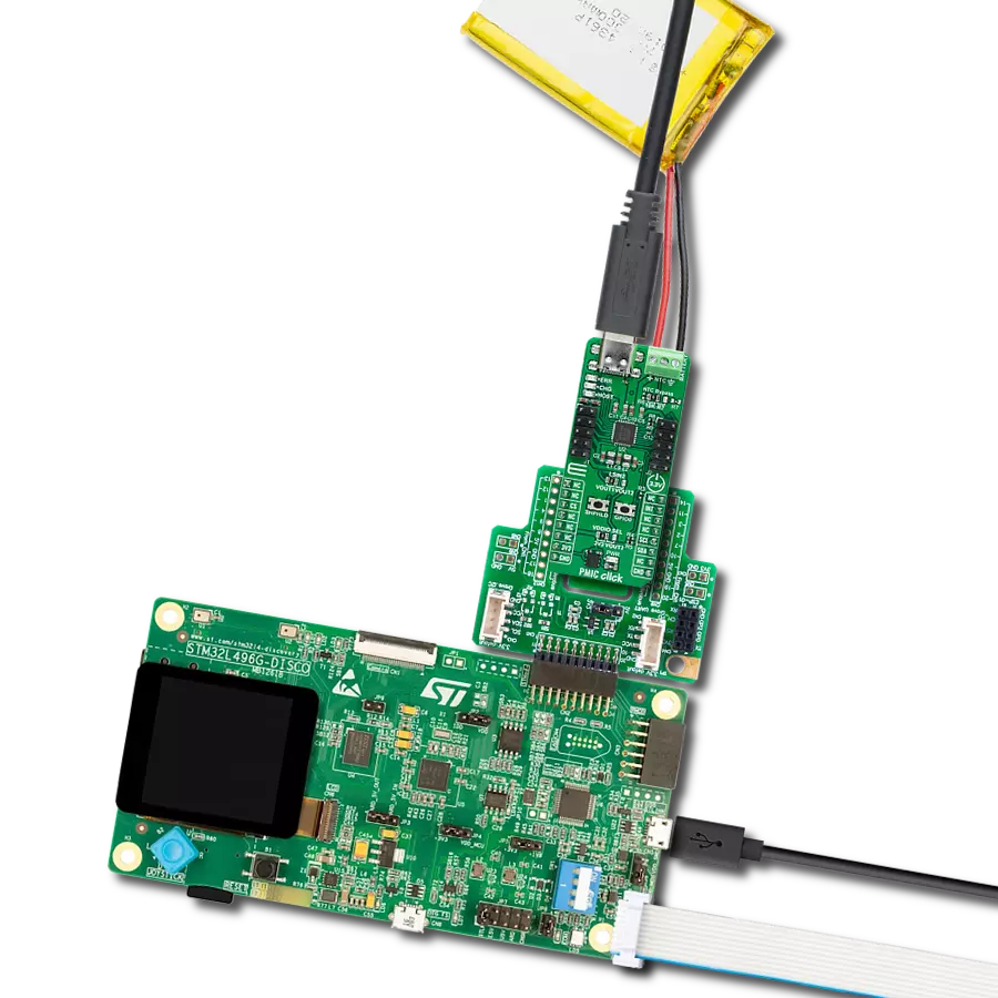 使用nPM1300和STM32L496AG为电子设备提供充电和电源管理的基本功能