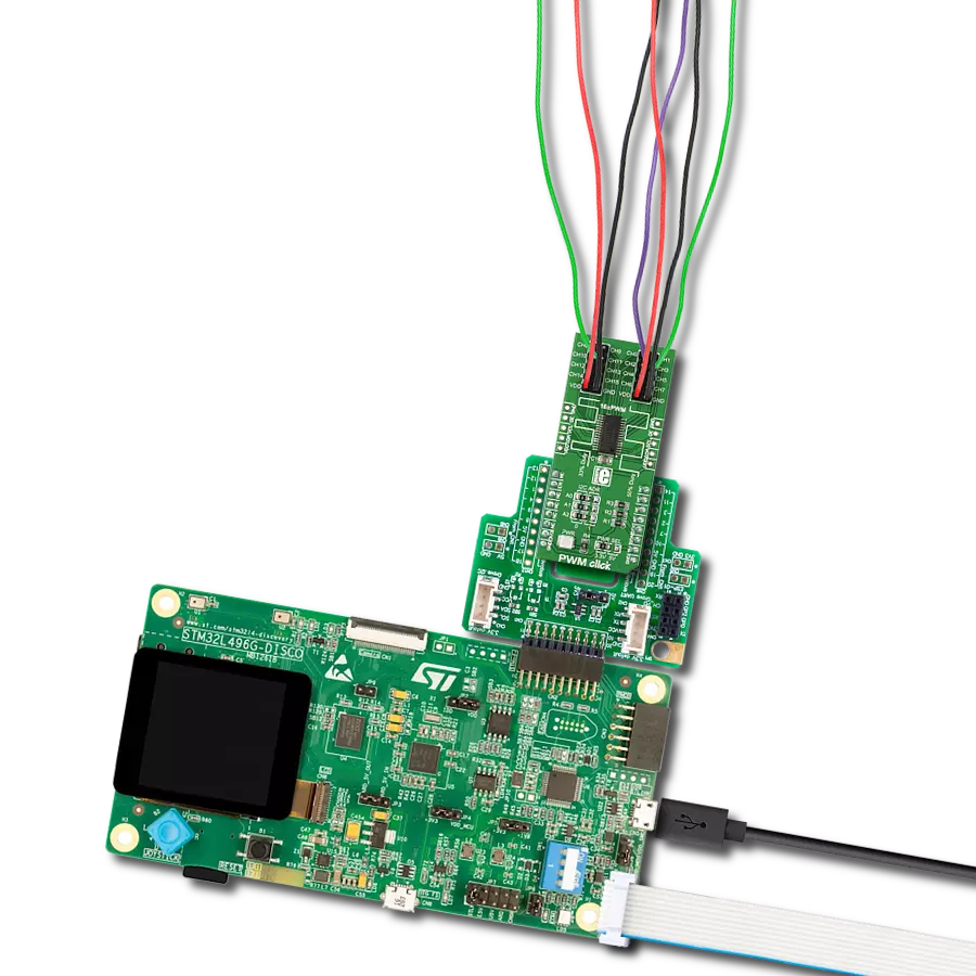Experience limitless PWM possibilities with PCA9685 and STM32L496AG