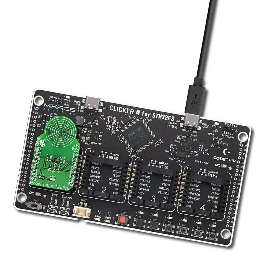 Upgrade your projects with all-in-one sensing solution based on the IQS621 and STM32F302VC
