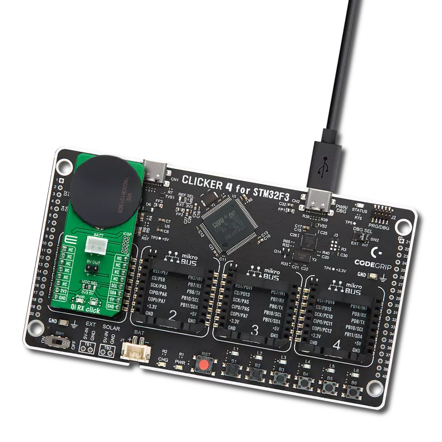 Simplify the charging process with newest Qi RX solution based on the PIC16F15313 and STM32F302VC