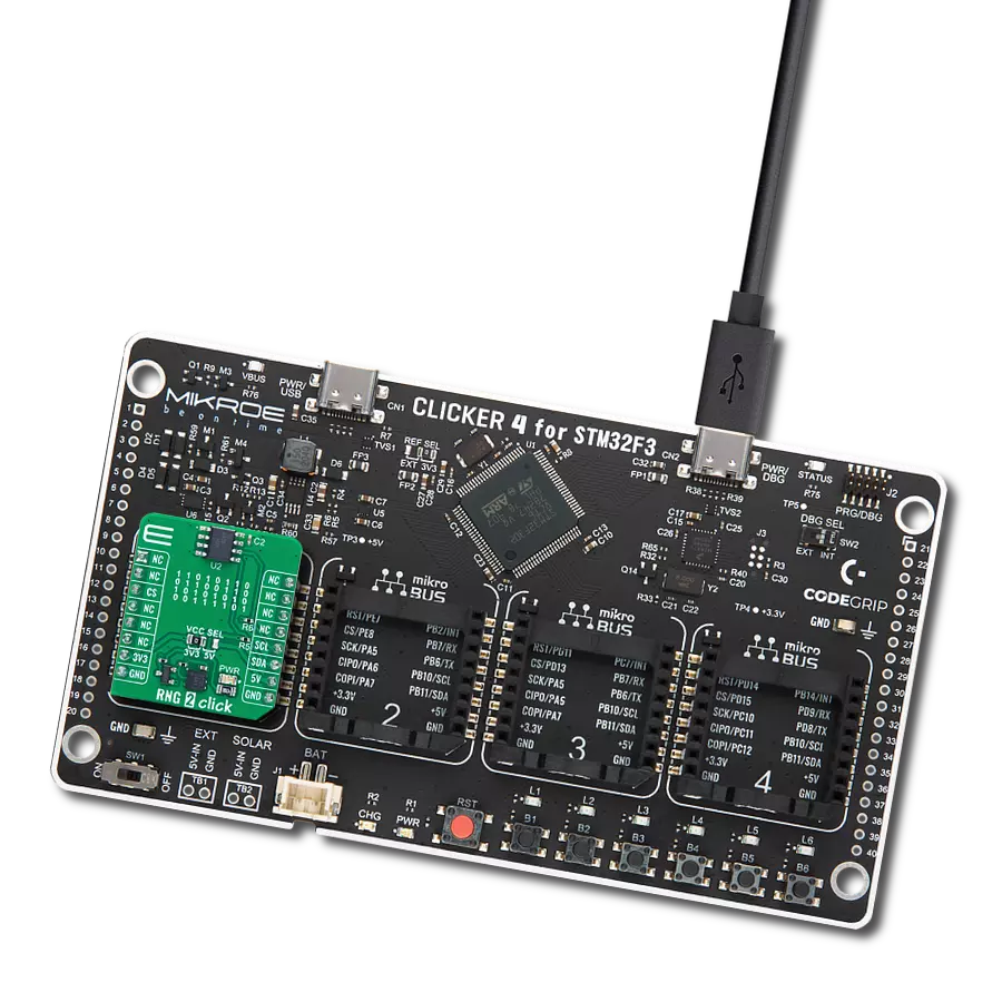 使用 RNG90 和 STM32F302VC 生成安全且经认证的 256 位随机数