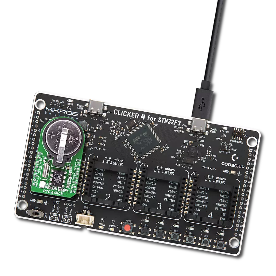 Master time management with DS1307 and STM32F302VC