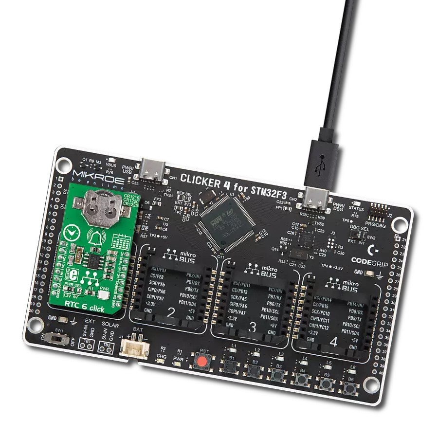 Stay on schedule with MCP79410 and STM32F302VC
