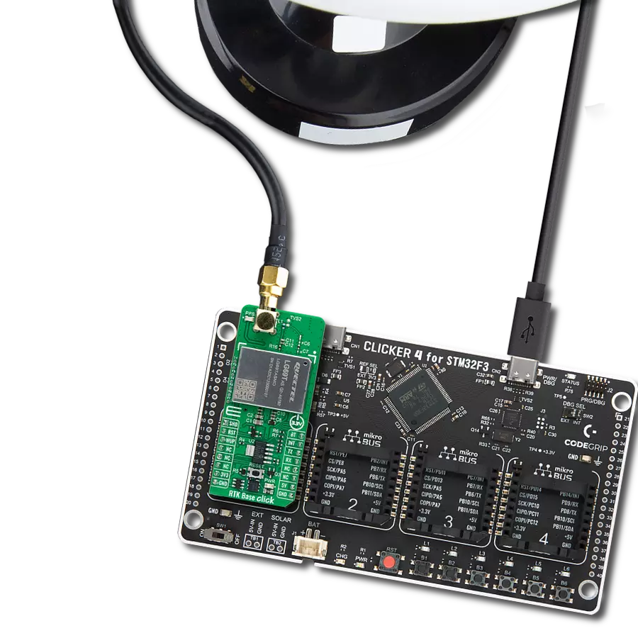Build RTK Base station with LG69TASMD and STM32F302VC