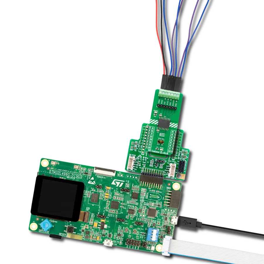 Synchronize and secure your SPI data flow effortlessly with DCL541A01 and STM32L496AG