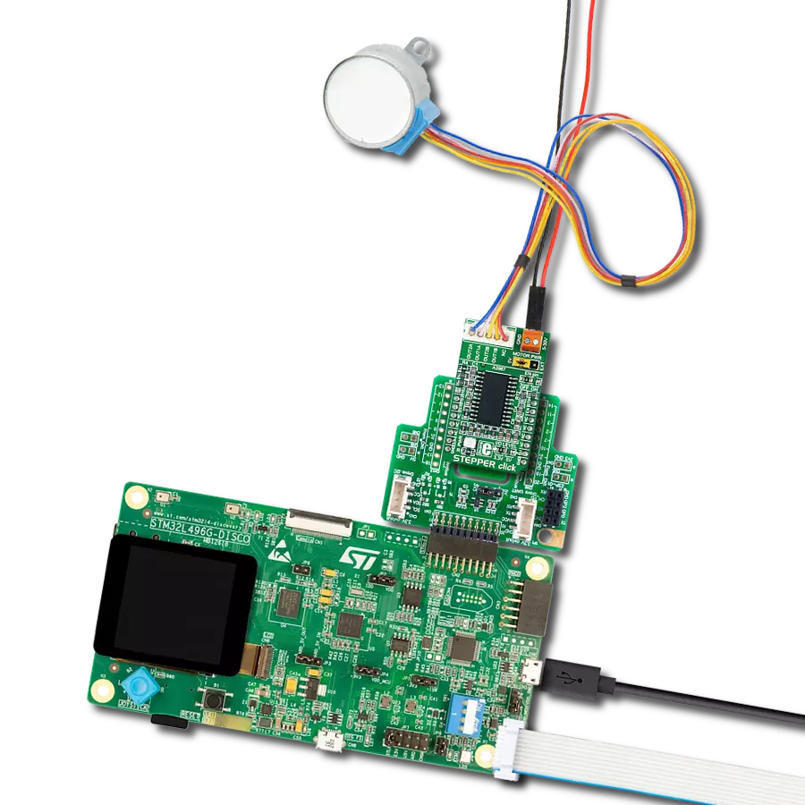 Make controlling a bipolar stepper motor easier and more efficient with A3967 and STM32L496AG