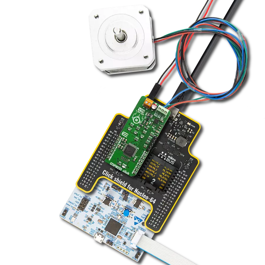 Seize control and dominate the motion of your BLDC with STSPIN233 and STM32G474RE
