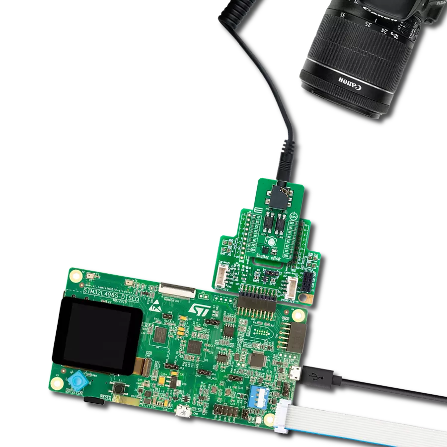 Implement an automated capturing function with VO617A and STM32L496AG
