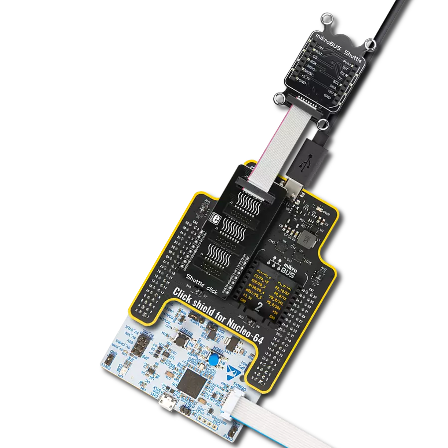 Achieve seamless integration and unleash limitless creativity with our Shuttle board and STM32G474RE