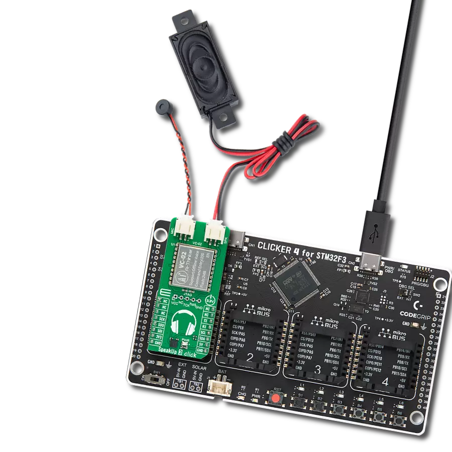 Make hands-free control with VC-02 and STM32F302VC