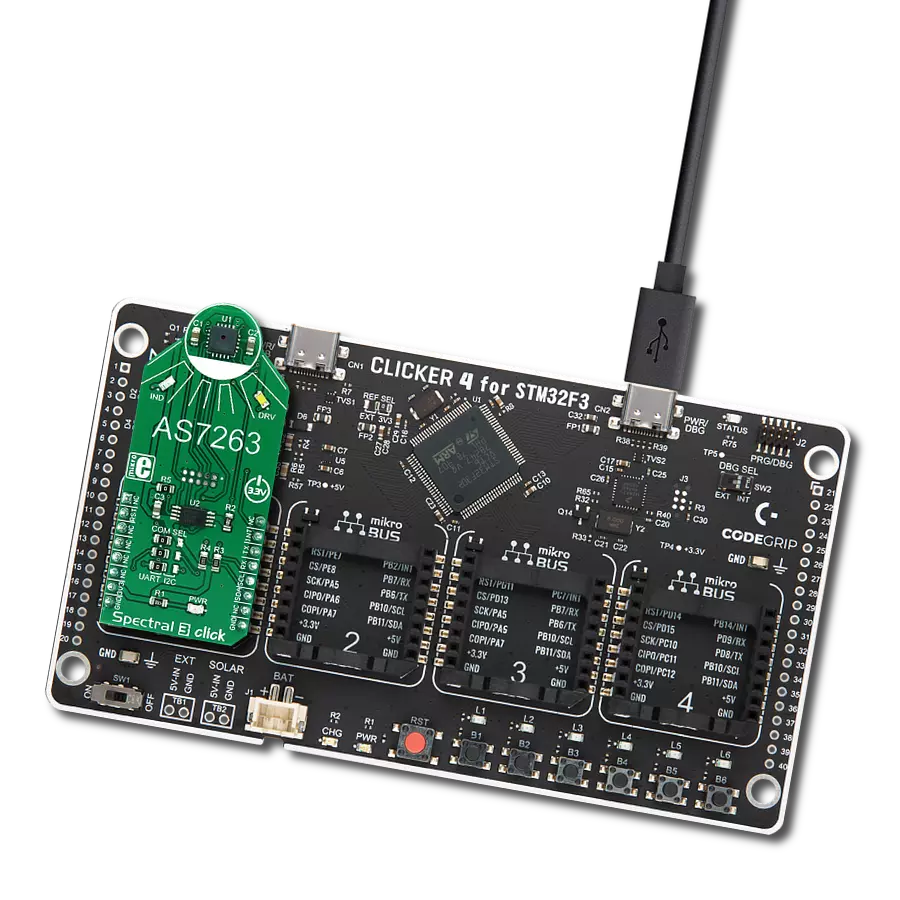 使用 AS7263 和 STM32F302VC 精准发现真实色彩。