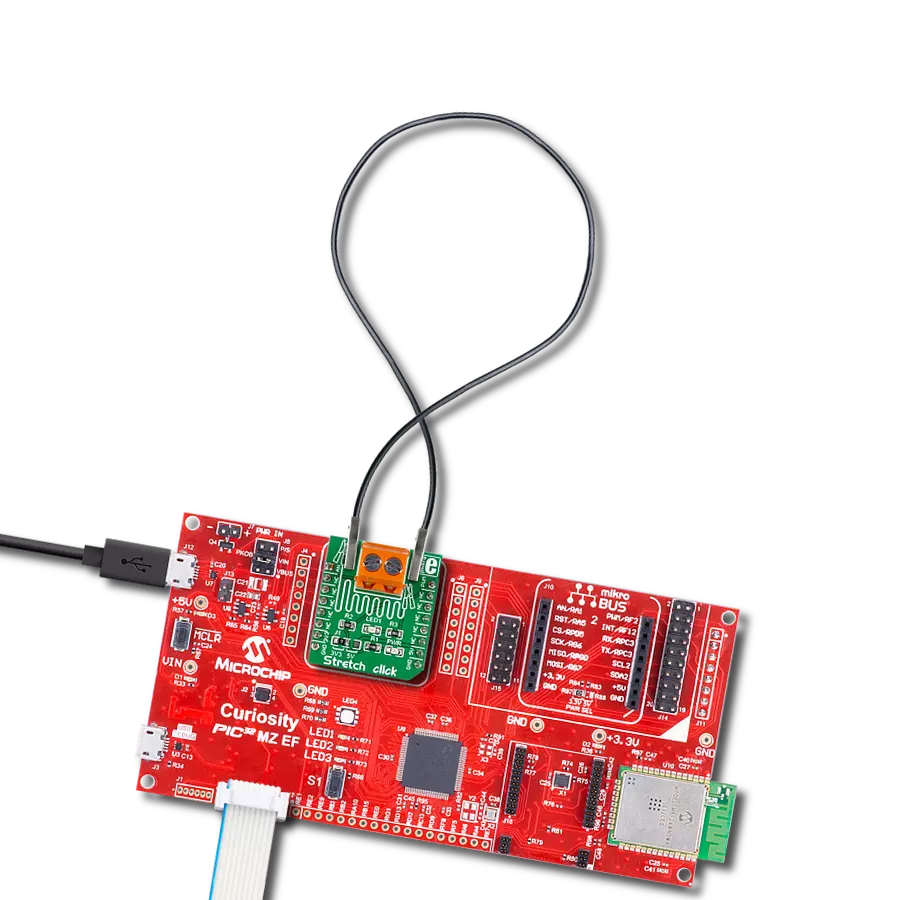 Embrace the future of stretch force measurement using PIC32MZ2048EFM100
