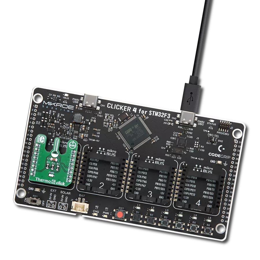 Experience the future of temperature measurement with MAX31875 and STM32F302VC