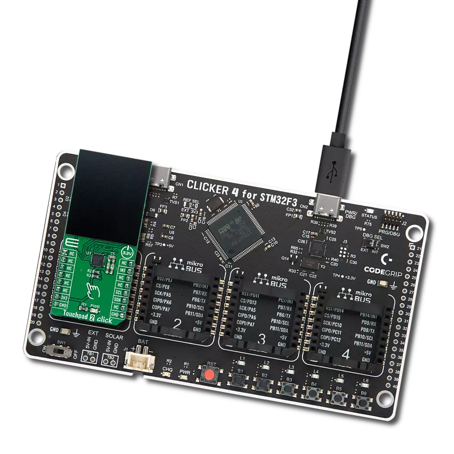 Immerse yourself in a world of seamless control with IQS525 and STM32F302VC