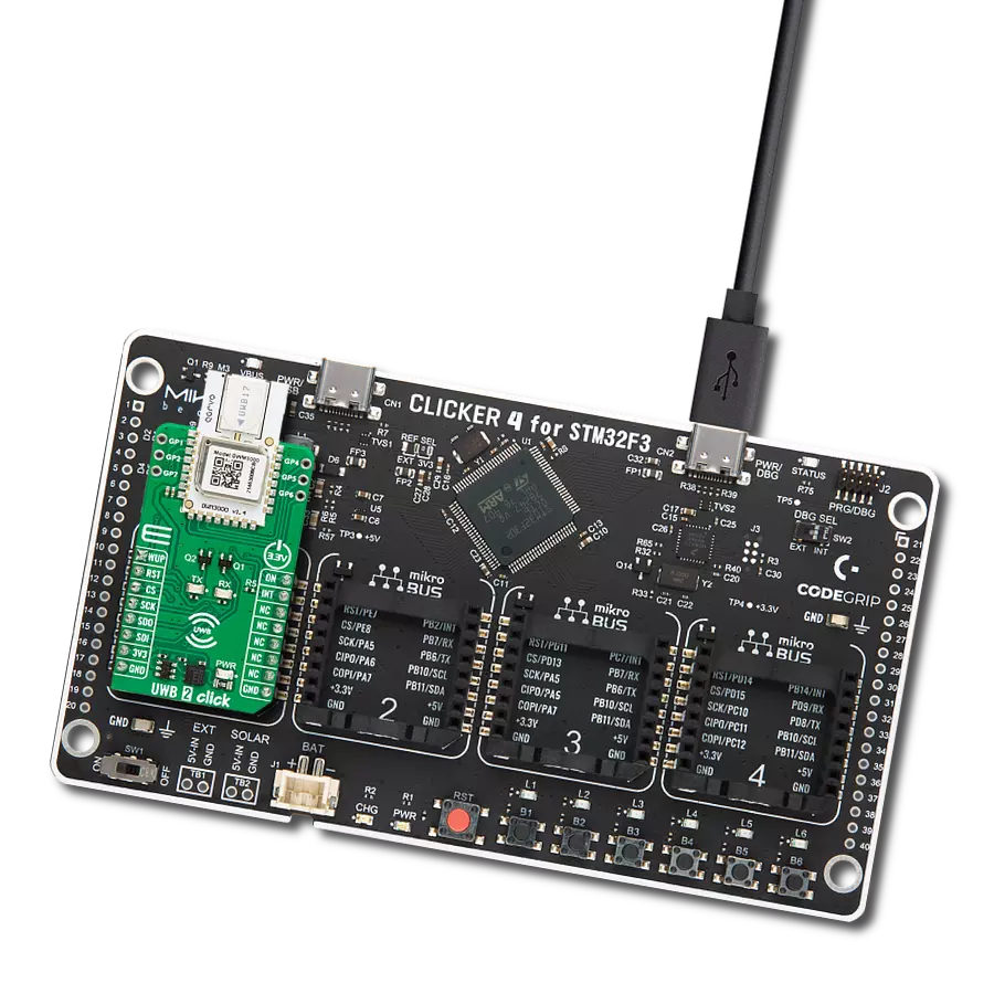 Empower your projects with the gold standard in location precision using DWM3000 and STM32F302VC