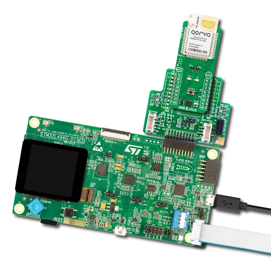 Achieve precise and accurate tracking of the device's location in real-time with DWM3001 and STM32L496AG
