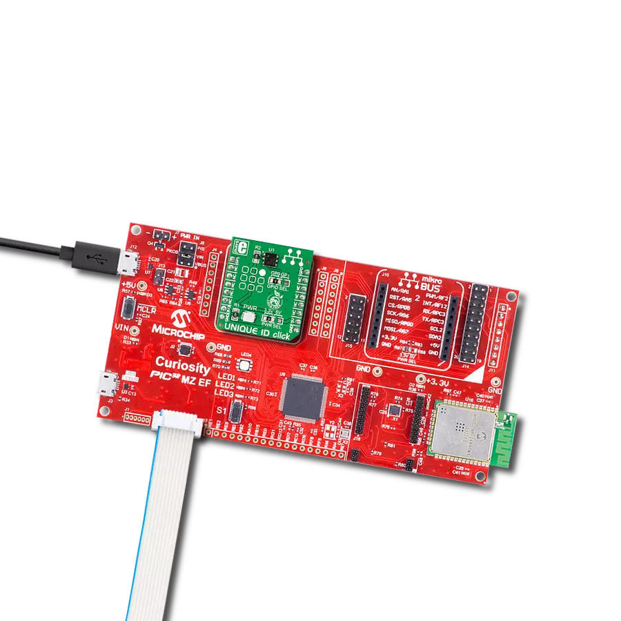 Create a secure and distinctive digital identity using DS2401 and PIC32MZ2048EFM100