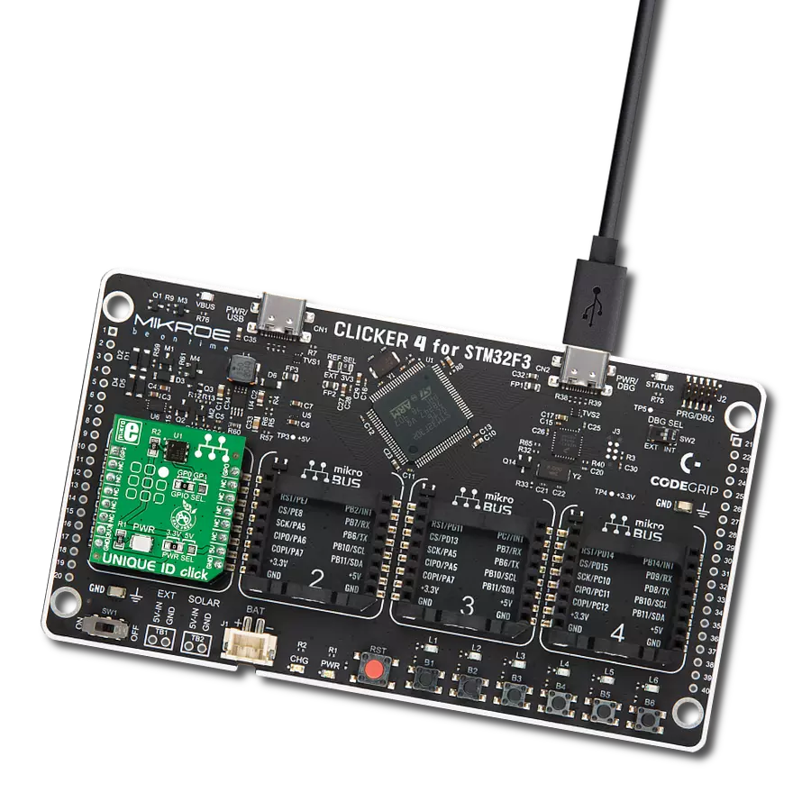 Create a secure and distinctive digital identity using DS2401 and STM32F302VC